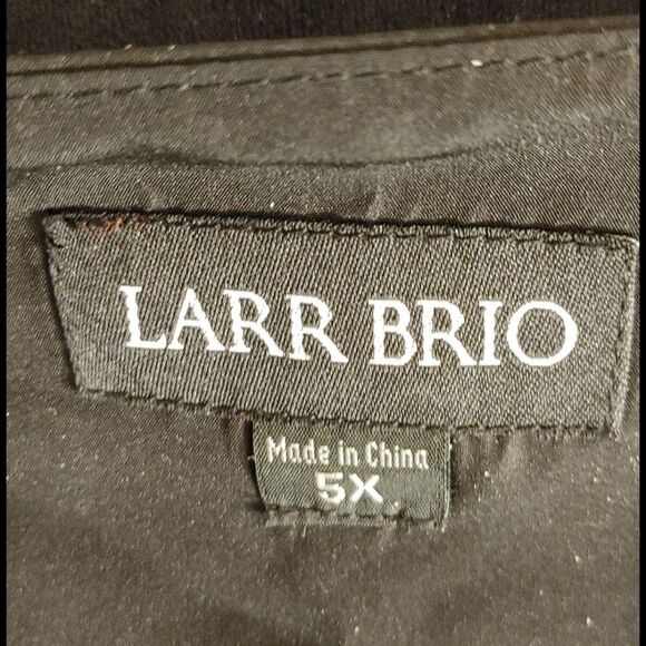 MEN'S LARR BRIO 3 PIECE FORMAL VEST & TIE SET 5XL - Picture 5 of 7